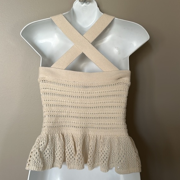 Crochet peplum top - Picture 4 of 6